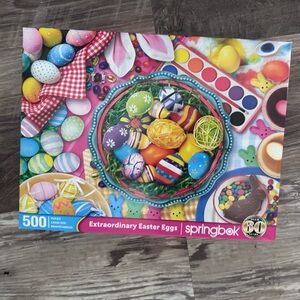Springbok Extraordinary Easter Eggs Puzzle - Multicolor